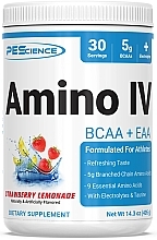 Strawberry Lemonade Dietary Supplement - PeScience Amino IV Strawberry Lemonade — photo N1