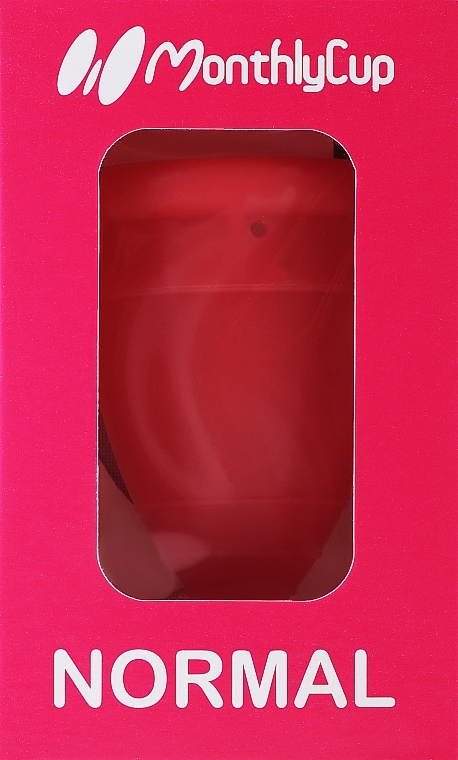 Menstrual Cup, medium, pink topaz - Menskopp Intimate Care Normal — photo N1
