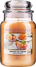 Fragrances, Perfumes, Cosmetics Scented Candle "Mango Ice Cream" - Yankee Candle Mango Ice Cream