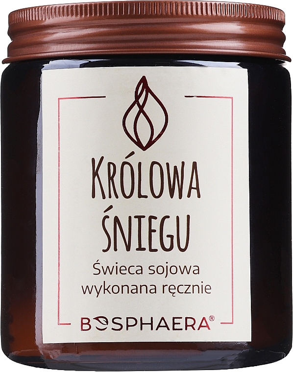 Soy Candle "Snow Queen" - Bosphaera Snow Queen — photo N9
