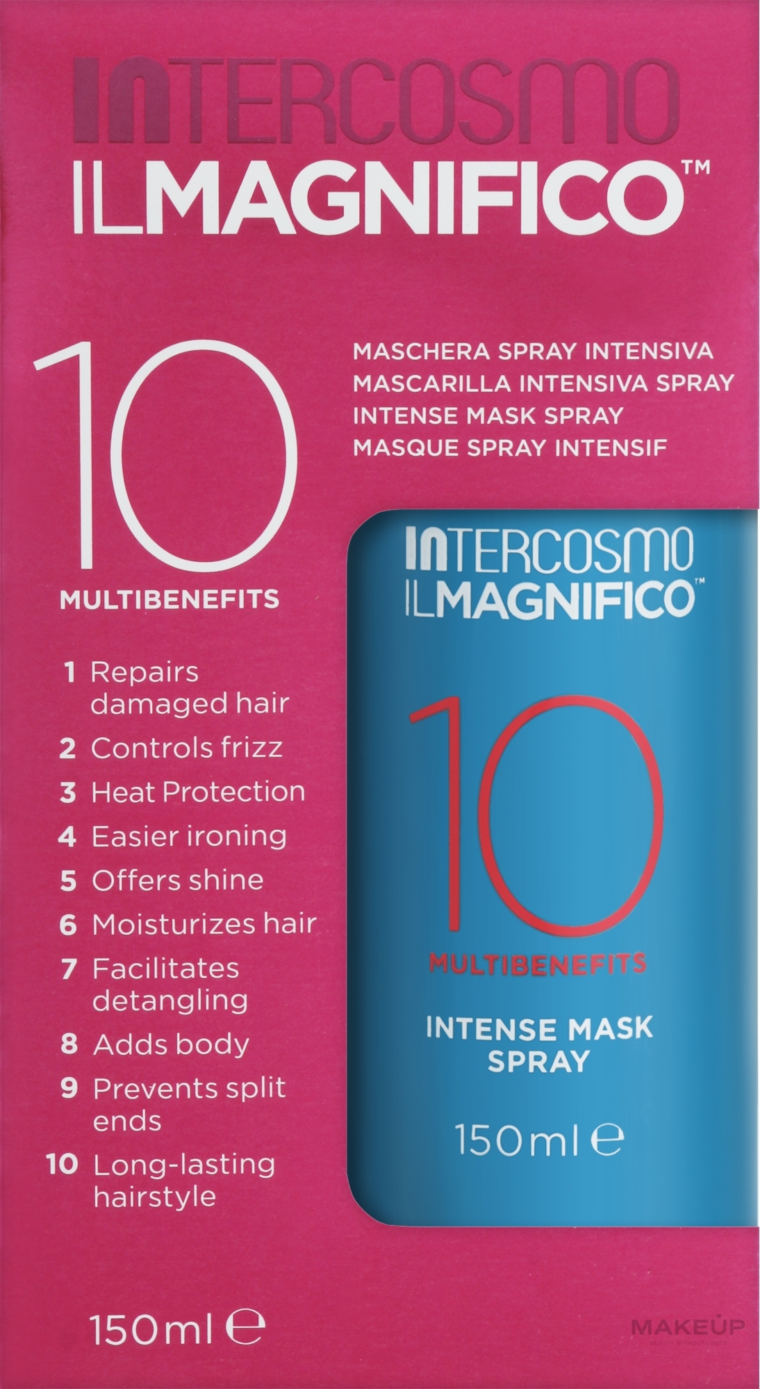 Intensive Hair Mask Spray - Intercosmo IL Magnifico — photo 150 ml