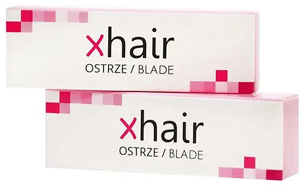 Barber Razor Blades, 100 pcs. - Xhair — photo N1