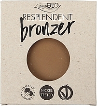 Bronzer - PuroBio Cosmetics Resplendent Bronzer (refill) — photo N2