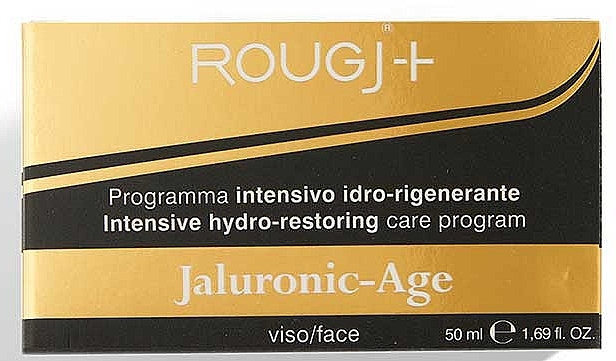 Moisturizing Face Cream - Rougj+ Complete-Age Jaluronic-Age Intensive Hydro-Restoring Care Program — photo N2