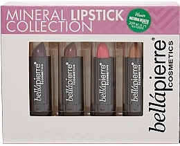 Fragrances, Perfumes, Cosmetics Lip Set - Bellapierre Mineral Lipstick Evening Collection Set (Lipstick 4x3.5g)