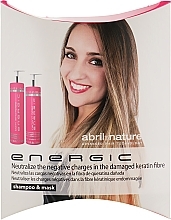 Set - Abril Et Nature Energic (shampoo/30ml + mask/30ml) — photo N5