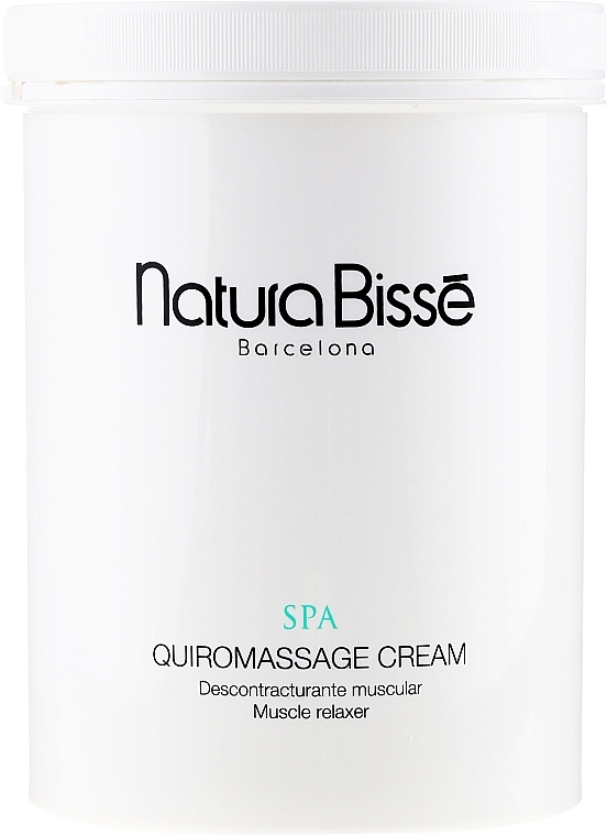 Massage Cream - Natura Bisse Spa Quiromassage Cream — photo N1