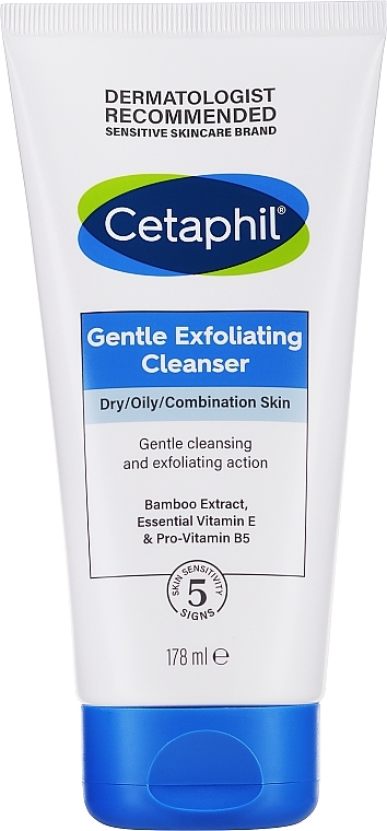 Gentle Exfoliating Face Cleansing Gel - Cetaphil Gentle Exfoliator Cleansing — photo N2