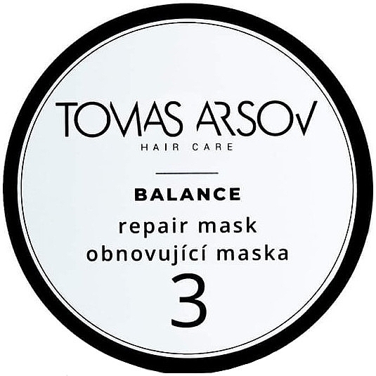 Repairing Hair Mask - Tomas Arsov Balance Repair Mask — photo N2