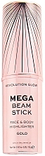 Fragrances, Perfumes, Cosmetics Highlighter - Makeup Revolution Glow Mega Beam Stick Highlighter