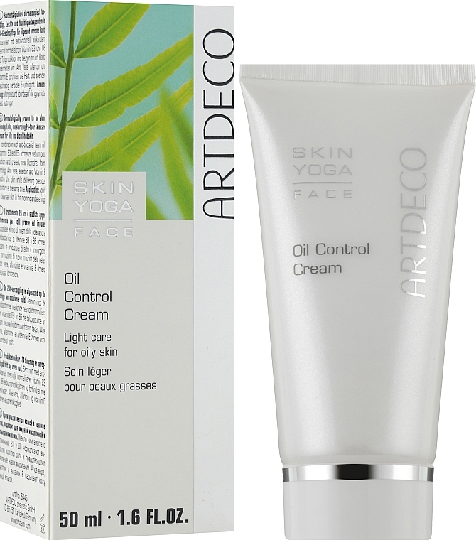 Moisturizing Face Cream - Artdeco Skin Yoga Face Oil Control Cream — photo N10
