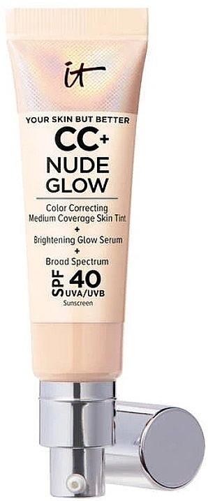 CC Face Cream - It Cosmetics Your Skin But Better CC+ Nude Glow SPF 40 — photo N2