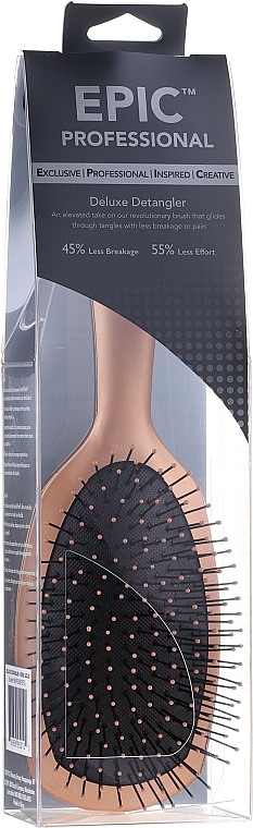 Hair Brush - Wet Brush Epic Deluxe Detangler Brush Rose Gold — photo N25