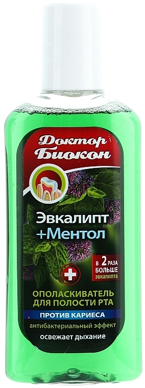 Eucalyptus & Menthol Mouthwash - Biokon — photo N2