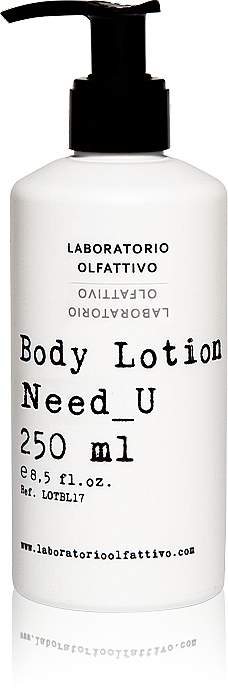 Laboratorio Olfattivo Need_U - Body Lotion — photo N1