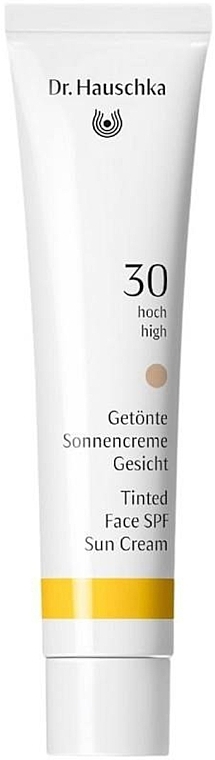 Face Sun Cream - Dr. Hauschka Tinted Face SPF 30 Sun Cream High — photo N1