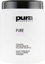 Lightening Hair Powder, blue - Pura Kosmetica Pure Deco Blue — photo N5