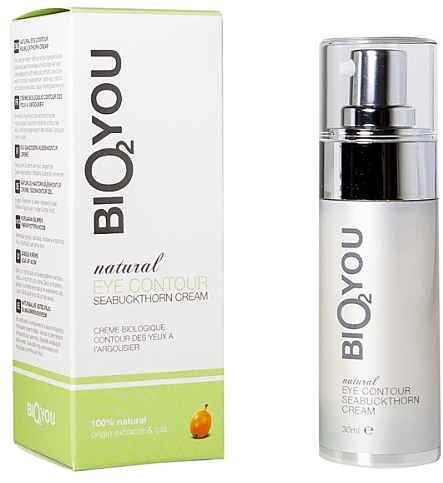 Natural Sea Buckthorn Eye Cream - Bio2You Natural Eye Contour SeaBuckthorn Cream — photo N4