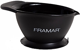 Fragrances, Perfumes, Cosmetics Coloring Bowl with Suction Base, black - Framar SureGrip Suction Bowl Black