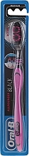 Medium Toothbrush, "Allrounder", light pink - Oral-B Allrounder Black Medium — photo N7