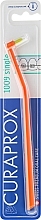 Mono Toothbrush "Single CS 1009", orange - Curaprox — photo N1