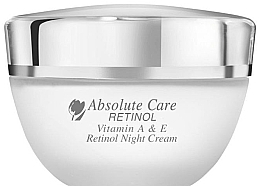 Fragrances, Perfumes, Cosmetics Nourishing Retinol Facial Night Cream - Absolute Care Retinol Night Cream