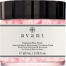 Fragrances, Perfumes, Cosmetics Rose Petals Antioxidising & Retexturing Treatment Mask - Avant Damascan Rose Petals Antioxidising & Retexturing Treatment Mask