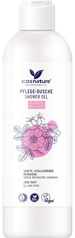 Rosehip Shower Gel - Cosnature Shower Gel Wild Rose — photo N5
