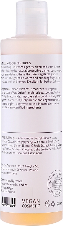 Shower Gel - Naturativ Cuddling Washing Gel — photo N2