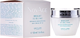 Fragrances, Perfumes, Cosmetics Brightening Facial Day Cream SPF 20 - Oriflame NovAge Bright Sublime SPF 20