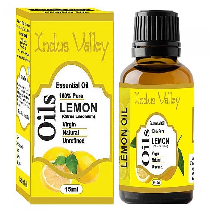 Natural Essential Oil 'Lemon' - Indus Valley Natural Essential Oil Lemon — photo N2