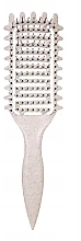 Curls Define Hair Brush, beige - Lewer Curls Define Brush — photo N1