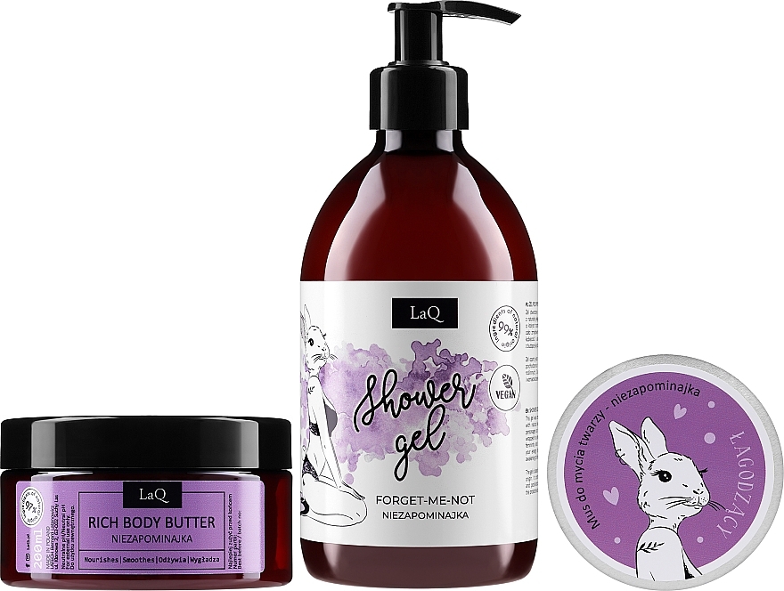 Set - LaQ Bunny (sh/gel/500ml + f/mousse/100ml + butter/200ml) — photo N12