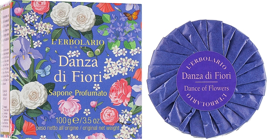 Perfumed Soap "Waltz of Flowers" - L'Erbolario Danza Di Fiori Sapone Profumato — photo N1