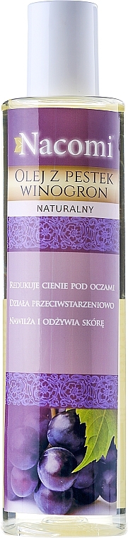 Grape Seed Face and Body Oil - Nacomi Natural — photo N3