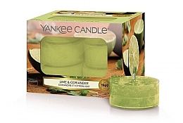 Tea Light - Yankee Candle Scented Tea Light Candles Lime & Coriander — photo N1