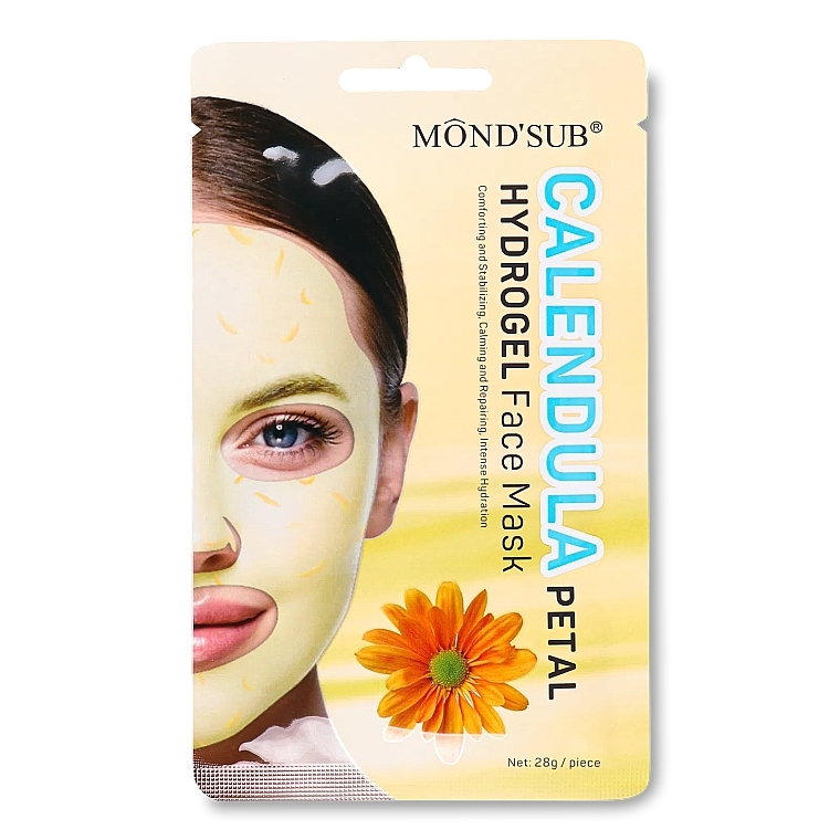 Sheet Face Mask - Mond'Sub Calendula Hydrogel Face Mask	 — photo N1