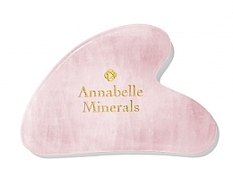 Rose Quartz Face Massage Gua Sha - Annabelle Minerals — photo N2