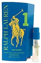 Fragrances, Perfumes, Cosmetics Ralph Lauren The Big Pony Collection 1 Blue - Eau de Toilette (sample)