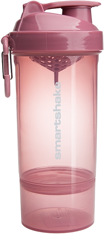 Shaker, 800 ml - SmartShake Original2Go ONE Deep Rose — photo N1
