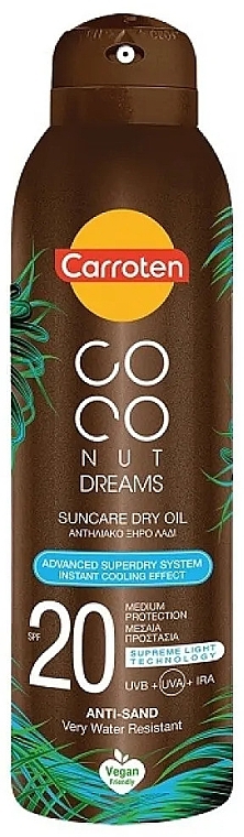 Dry Sunscreen Body Oil - Carroten Coconut Dreams Suncare Dry Oil SPF20 — photo N1