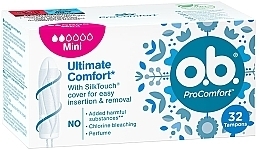 Tampons Mini, 32 pcs - o.b. Pro Comfort — photo N2