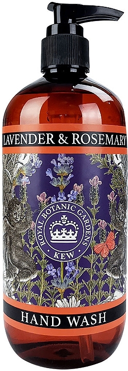 Liquid Hand Soap 'Lavender and Rosemary' - The English Soap Company Kew Gardens Lavender And Rosemary Hand Wash — photo N6