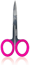 Fragrances, Perfumes, Cosmetics Manicure Scissors "Neon Play", 2223, crimson - Donegal