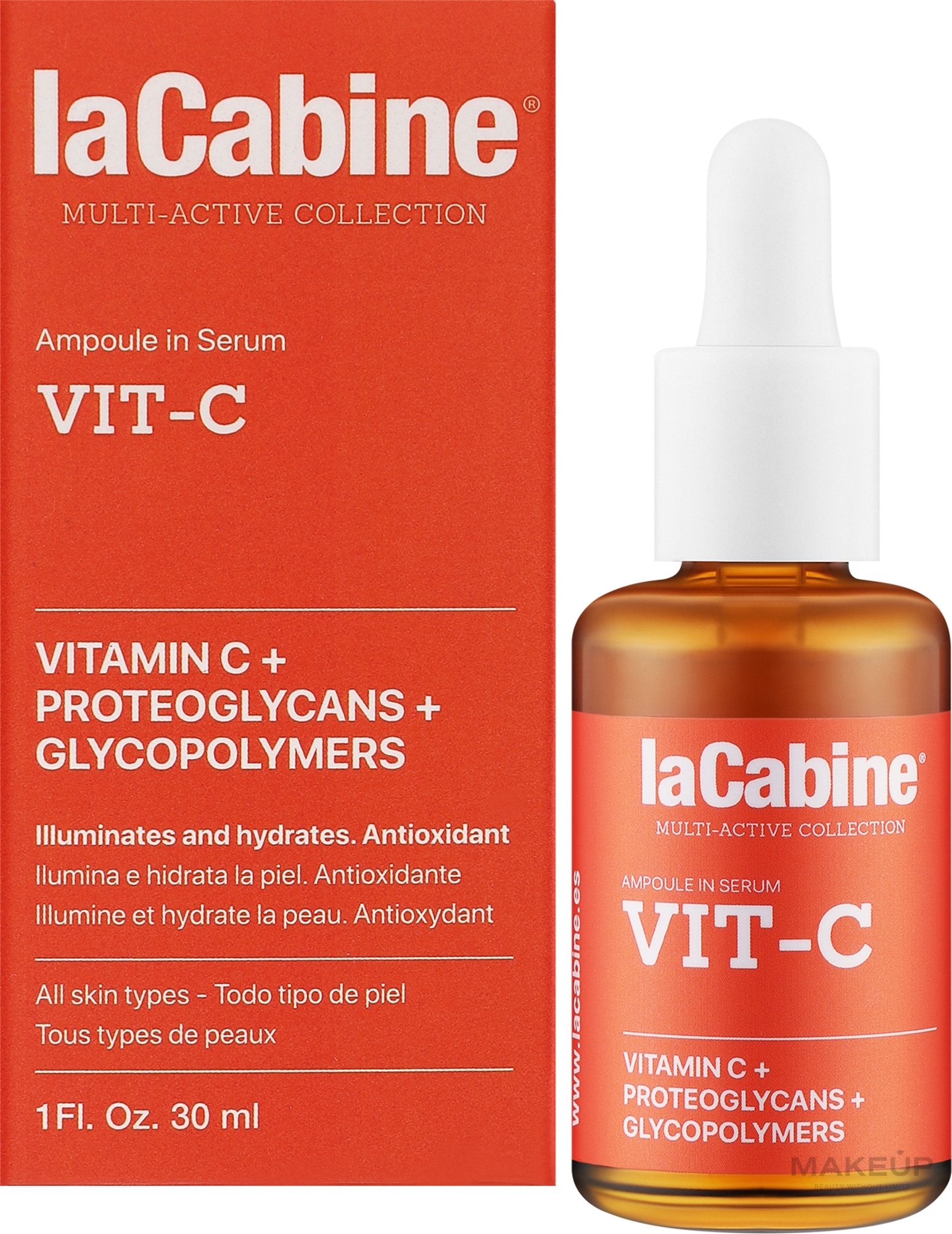 Highly Concentrated Serum with Antioxidant Properties - La Cabine Vit-C Serum — photo 30 ml