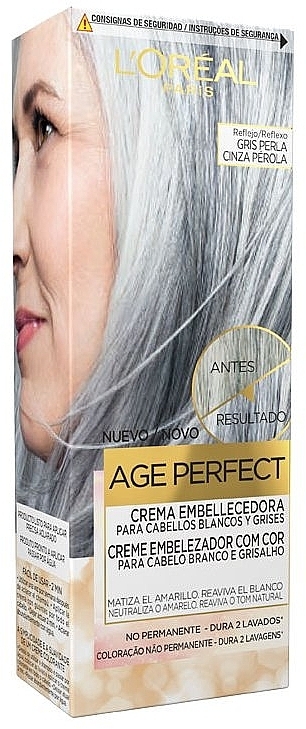 Hair Cream - L'Oreal Paris Age Perfect Crema Embellecedora — photo N10