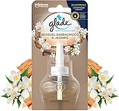 Electric Air Freshener - Glade Electric Scented Oil Sensual Sandalwood & Jasmine Refill (refill) — photo N2