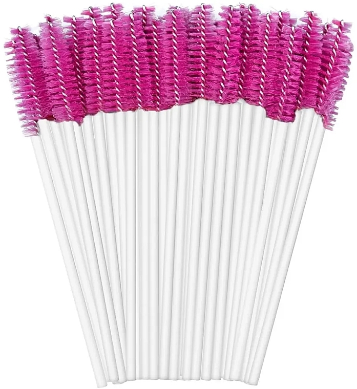 Lash & Brow Brush, pink and white - Clavier — photo N2