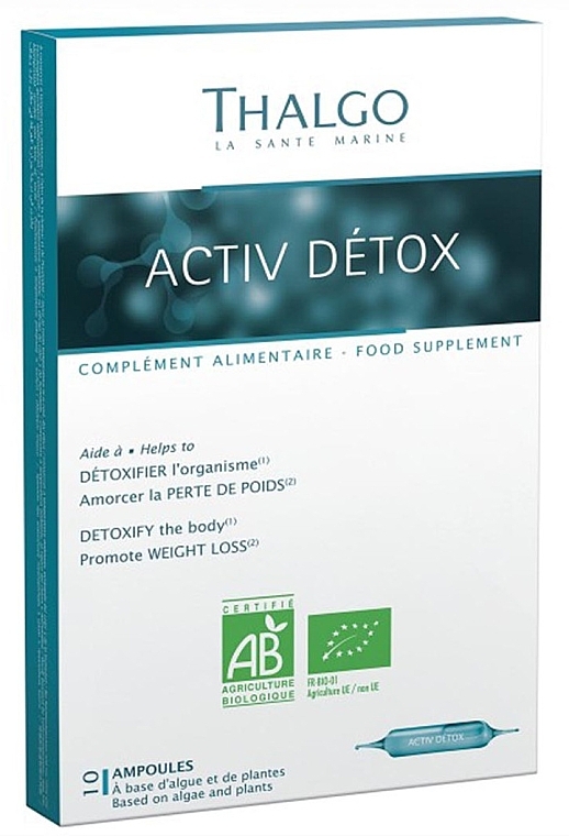 Cleansing Detox Ampoules - Thalgo Active Detox — photo N1