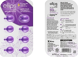 Hair Vitamins "Color Shine" - Ellips Hair Vitamin Nutri Color With Triple Care — photo N8